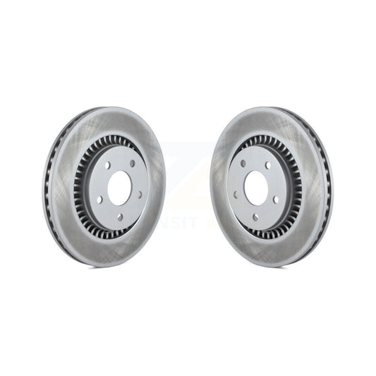 Coated Brake Rotors Front Pair For Ford Five Hundred Freestyle Taurus X Mercury