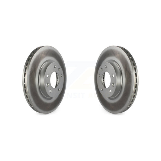 Coated Brake Rotor Front Pair For Ford Fusion Mazda 6 Lincoln MKZ Zephyr Mercury