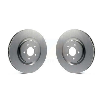 Coated Disc Brake Rotors Front Pair For Ford Mustang