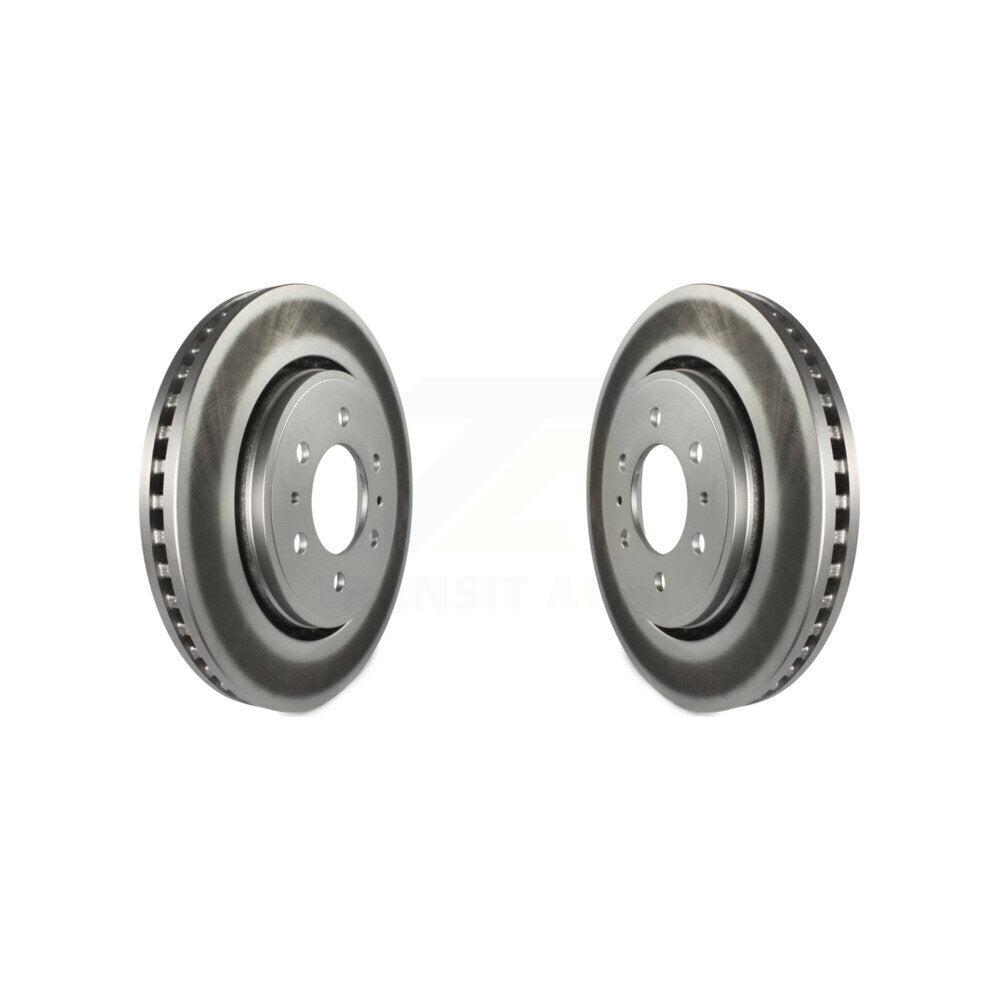 Coated Disc Brake Rotors Front Pair For Ford F-150 Expedition Lincoln Navigator