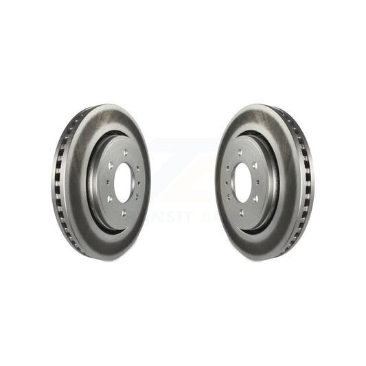 Coated Disc Brake Rotors Front Pair For Ford F-150 Expedition Lincoln Navigator