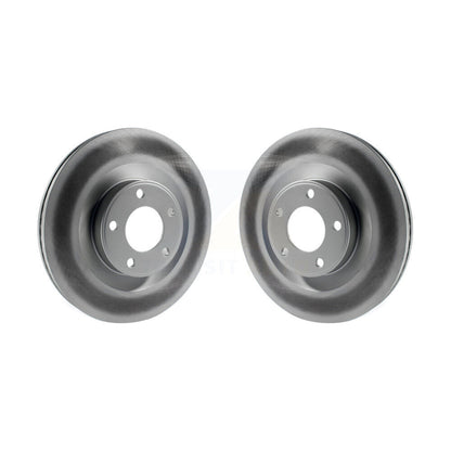 Coated Disc Brake Rotors Front Pair For Ford Edge Lincoln MKX