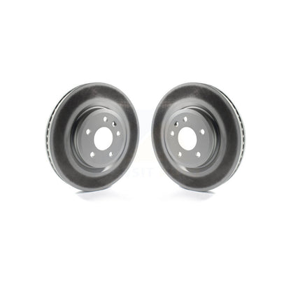Coated Disc Brake Rotor Front Pair For Ford Explorer Flex Taurus Lincoln MKT MKS