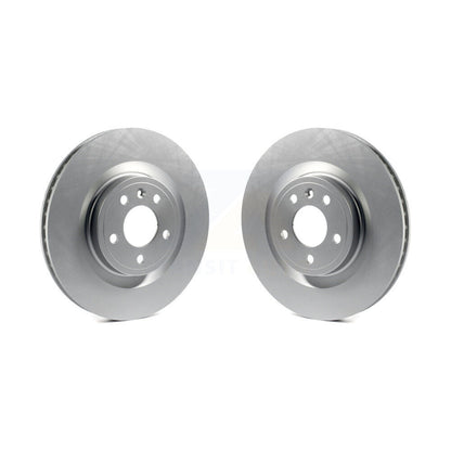 Coated Disc Brake Rotors Front Pair For Ford Mustang