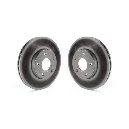 Coated Disc Brake Rotors Front Pair For Ford Focus C-Max