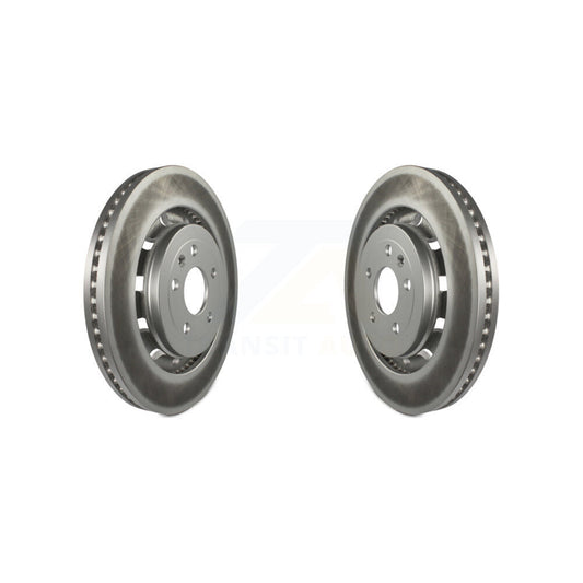 Coat Brake Rotor Front Pair For Ford Explorer Flex Taurus Police Interceptor MKT