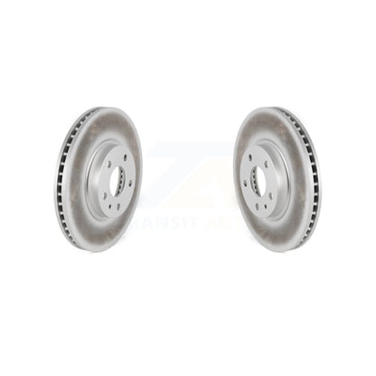 Coated Disc Brake Rotors Front Pair For Ford Fusion Lincoln MKZ