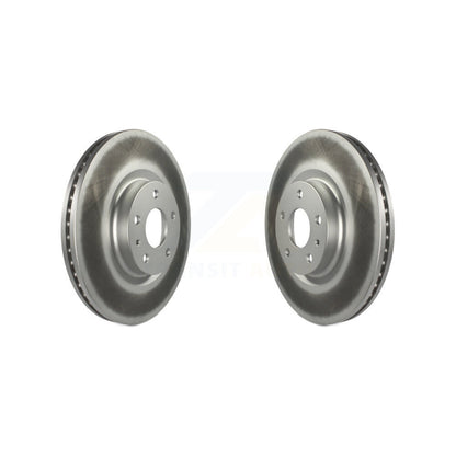 Coated Disc Brake Rotors Front Pair For Ford Fusion Lincoln MKZ