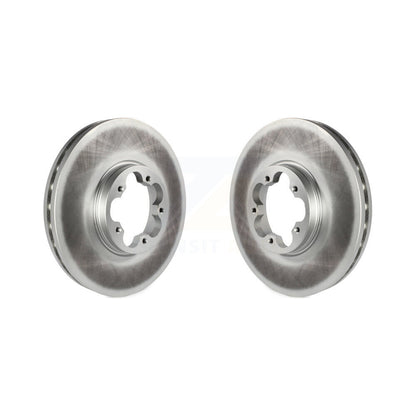 Coated Disc Brake Rotors Front Pair For Ford Transit-250 Transit-150 Transit-350