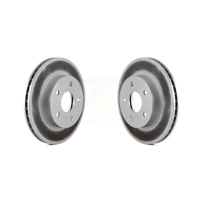 Coated Disc Brake Rotors Front Pair For 1999-2004 Jeep Grand Cherokee
