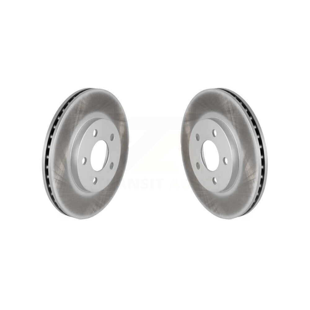 Coated Disc Brake Rotors Front Pair For Neon Dodge Chrysler Plymouth SX 2.0