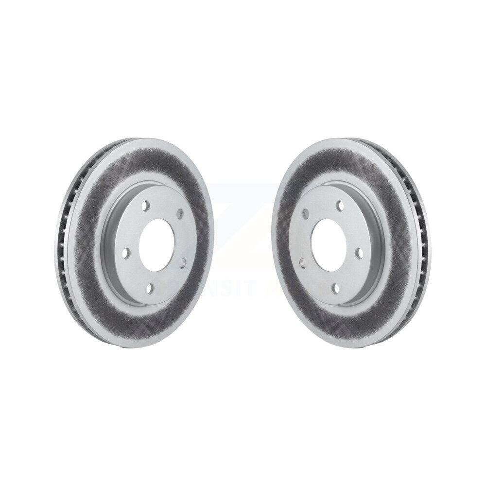 Coat Brake Rotors Front Pair For Chrysler Sebring Mitsubishi Lancer Galant Dodge