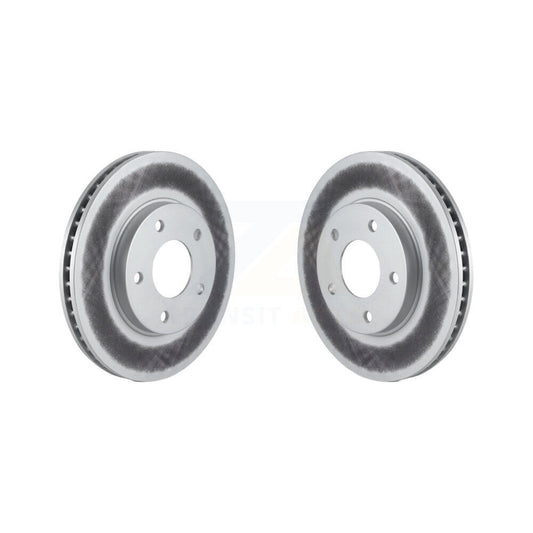 Coat Brake Rotors Front Pair For Chrysler Sebring Mitsubishi Lancer Galant Dodge