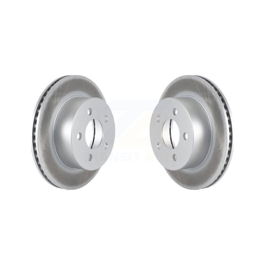 Coated Disc Brake Rotors Front Pair For Jeep Wrangler Cherokee Grand Wagoneer TJ