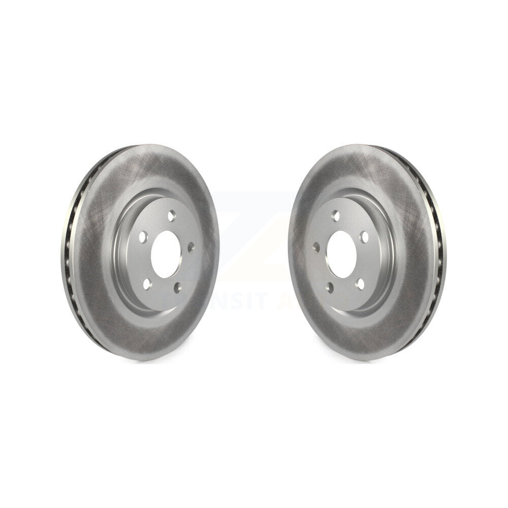 Coated Disc Brake Rotors Front Pair For Chrysler PT Cruiser