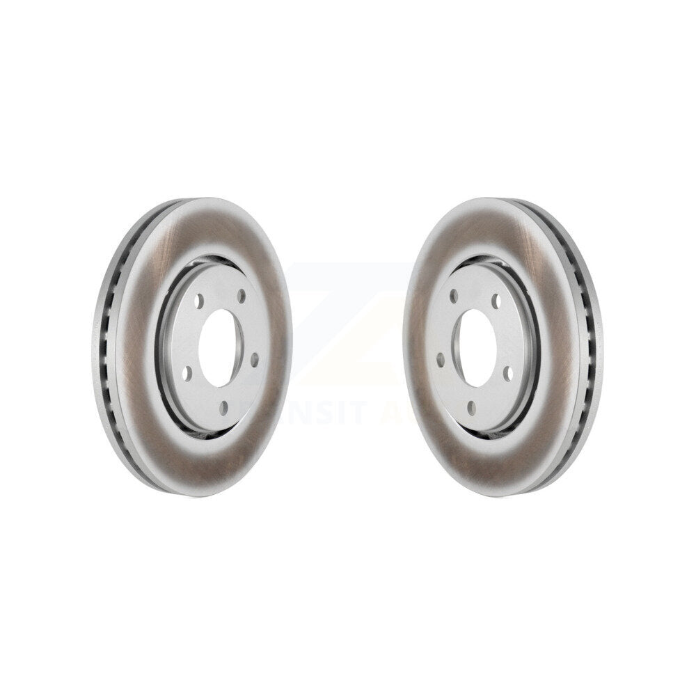 Coat Disc Brake Rotor Front Pair For Dodge Caravan Grand Chrysler Town & Country