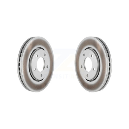 Coat Disc Brake Rotor Front Pair For Dodge Caravan Grand Chrysler Town & Country