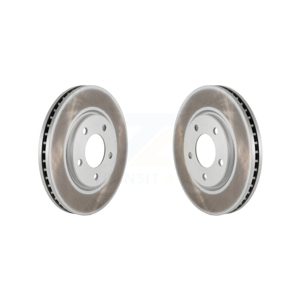 Coat Disc Brake Rotor Front Pair For Dodge Grand Caravan Chrysler Town & Country