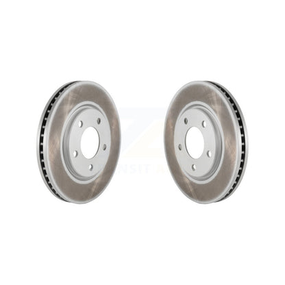 Coat Disc Brake Rotor Front Pair For Dodge Grand Caravan Chrysler Town & Country