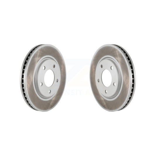 Coat Disc Brake Rotor Front Pair For Dodge Grand Caravan Chrysler Town & Country