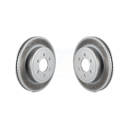 Coated Disc Brake Rotors Front Pair For 2003-2004 Dodge Dakota