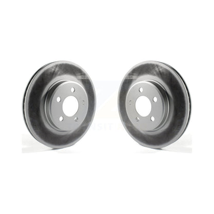 Coated Brake Rotors Front Pair For Dodge Chrysler 300 Charger Challenger Magnum