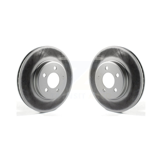 Coated Brake Rotors Front Pair For Dodge Chrysler 300 Charger Challenger Magnum