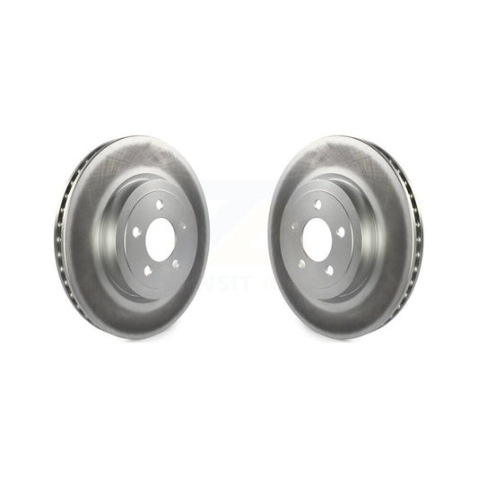Coated Brake Rotors Front Pair For Dodge Chrysler 300 Charger Challenger Magnum