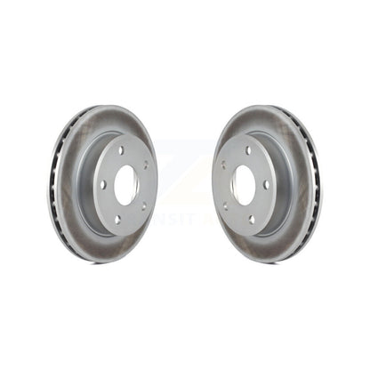 Coated Disc Brake Rotors Front Pair For Dakota Dodge Ram Mitsubishi Raider
