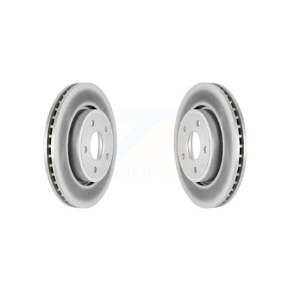 Coated Disc Brake Rotors Front Pair For Jeep Grand Cherokee Commander