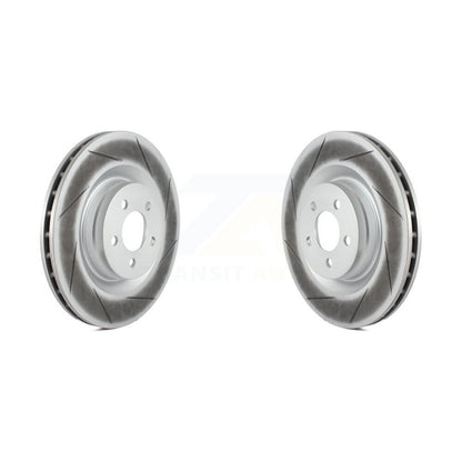 Coated Brake Rotors Front Pair For Dodge Charger Chrysler 300 Challenger Magnum