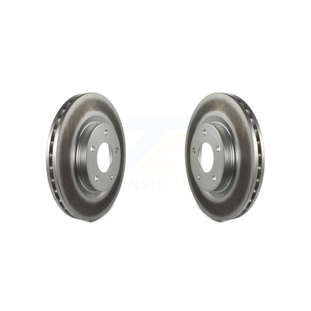 Coat Brake Rotor Front Pair For Mitsubishi Jeep RVR Outlander Patriot Lancer 200