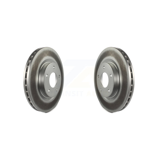 Coat Brake Rotor Front Pair For Mitsubishi Jeep RVR Outlander Patriot Lancer 200