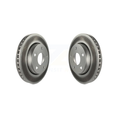 Coated Disc Brake Rotors Front Pair For Jeep Wrangler JK