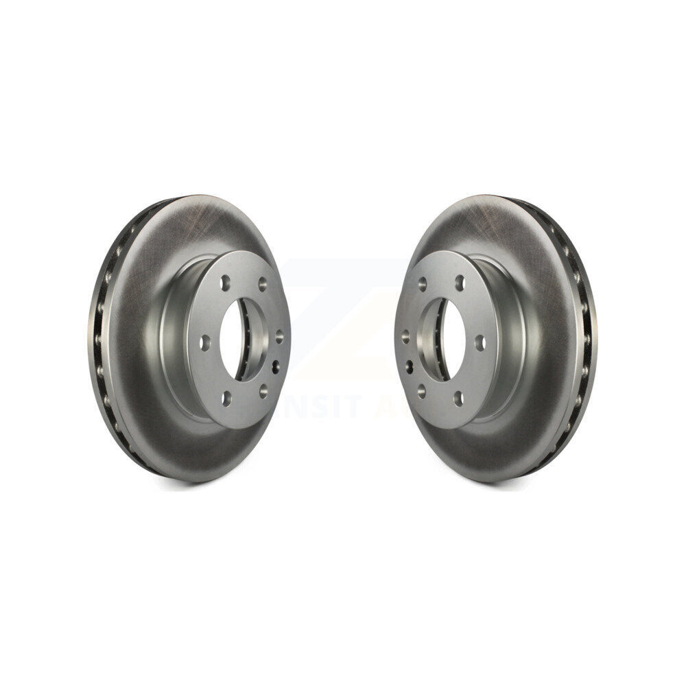 Coat Brake Rotor Front Pair For Mercedes-Benz Sprinter 2500 3500 Dodge 4500 1500