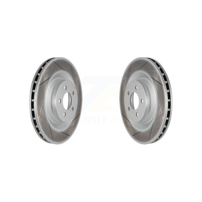Coated Brake Rotors Front Pair For Dodge Charger Chrysler 300 Challenger Magnum