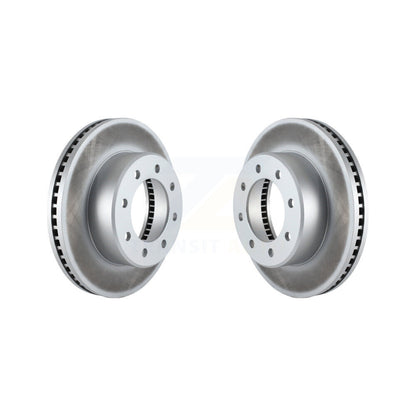Coated Disc Brake Rotors Front Pair For Ram 2500 3500 1500 Dodge