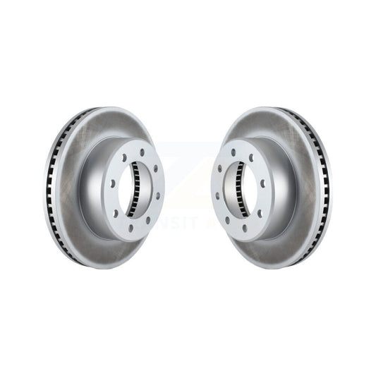 Coated Disc Brake Rotors Front Pair For Ram 2500 3500 1500 Dodge