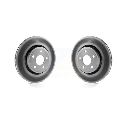 Coated Disc Brake Rotors Front Pair For Jeep Grand Cherokee Dodge Durango WK