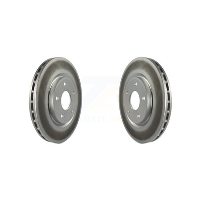 Coat Brake Rotors Front Pair For Dodge Grand Caravan Journey Chrysler Pacifica &