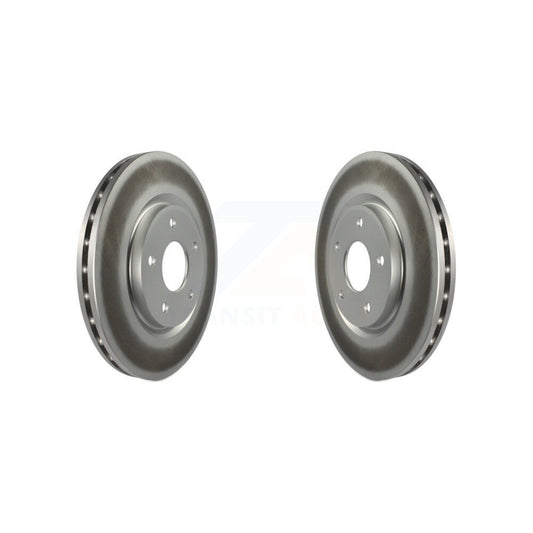 Coat Brake Rotors Front Pair For Dodge Grand Caravan Journey Chrysler Pacifica &