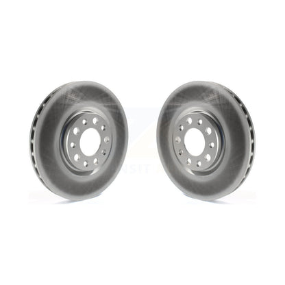 Coated Brake Rotors Front Pair For Jeep Compass Chrysler 200 Dodge Dart Renegade