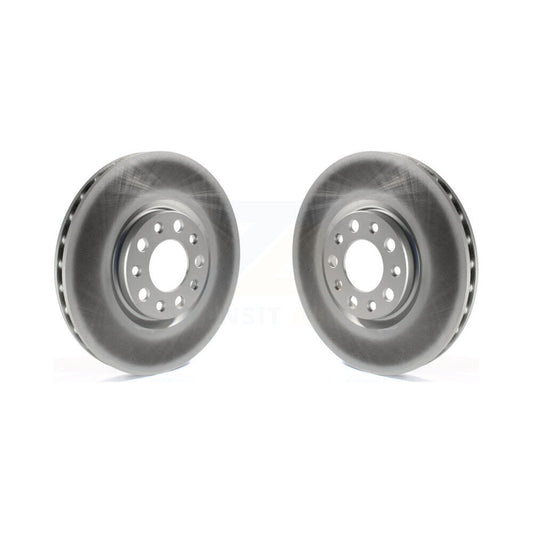 Coated Brake Rotors Front Pair For Jeep Compass Chrysler 200 Dodge Dart Renegade