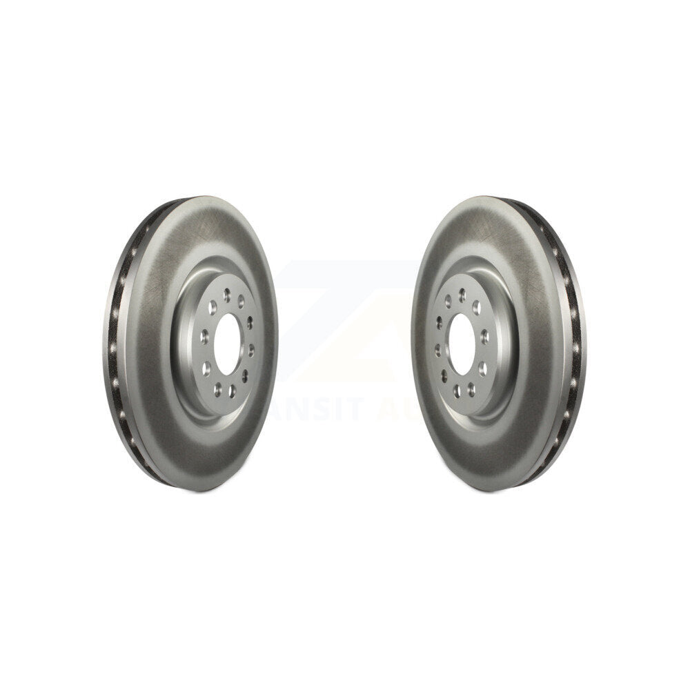 Coat Brake Rotors Front Pair For Jeep Cherokee Chrysler 200 Compass Dodge Hornet