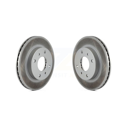 Coated Brake Rotor Front Pair For Nissan Sentra 240SX Axxess Stanza INFINITI G20