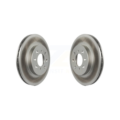 Coat Brake Rotor Front Pair For Honda Civic Fit Acura EL Integra Insight del Sol