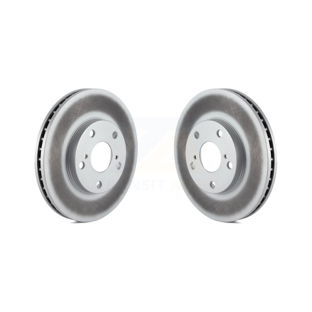 Coated Brake Rotors Front Pair For Toyota Camry Sienna Solara Avalon Lexus ES300