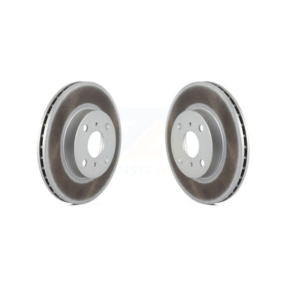 Coated Disc Brake Rotors Front Pair For Toyota Corolla Prius Prizm Chevrolet Geo