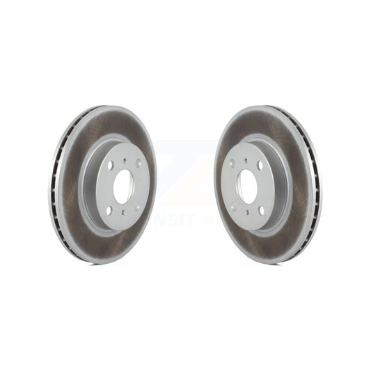 Coated Disc Brake Rotors Front Pair For Toyota Corolla Prius Prizm Chevrolet Geo