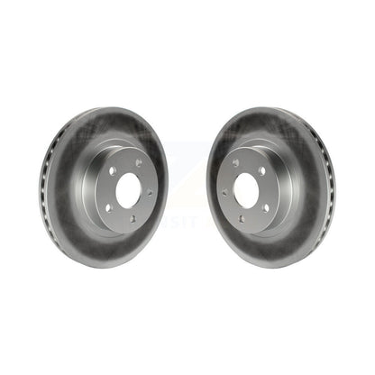 Coated Brake Rotors Front Pair For Subaru Impreza Scion FR-S Legacy BRZ Forester
